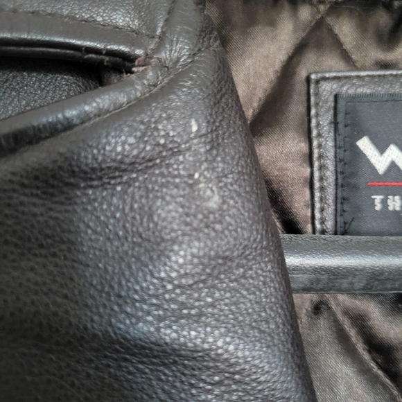 Vintage Wilsons Leather Coat - Picture 5 of 5